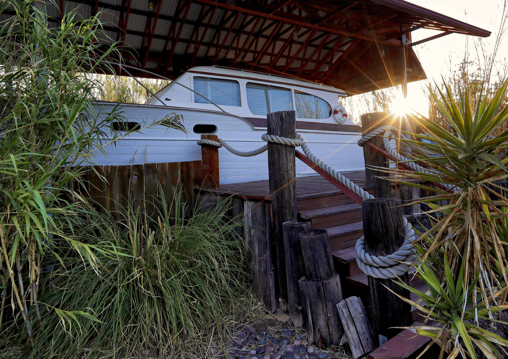 Vintage trailer court